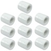 Zorveiio 10 Pcs 1/2 Inch Female to Female Threaded PVC