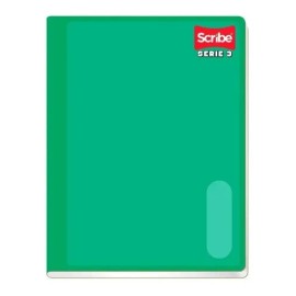 6 Cuaderno Profesional Scribe Pasta Dura 100 Hojas Cocido                                                                                             