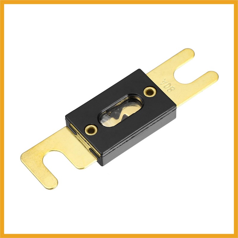 Partuto 2pcs Fuse Replacement 80A ANL Fuses Car Audio Fuse