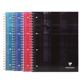 Clairefontaine 8215C Bind´O Block Conference Pad (A4+, 22.5 x 29.7 cm, Lined with Margin, 80 Sheets, 90 g) Pack of 1 Assorted Colours