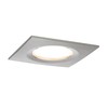 Paulmann 93891 Premium Recessed Light Set Coin Slim dimmable Square