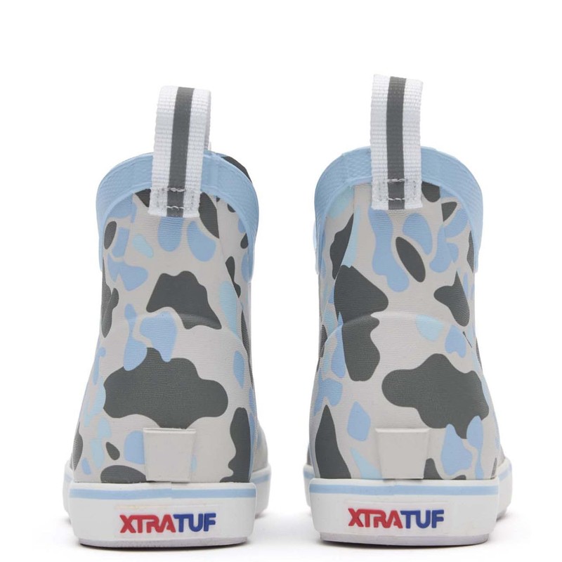 Xtratuf Little Kids Ankle Deck Boot, Duck Camo Ice, Size