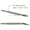 SDS Plus Chisel, Tile Removal Tool, 3”Wide,Thin Set Removal Tool,