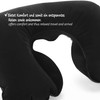 com-four® 2 x Inflatable Neck Support Pillow – Practical Neck