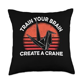 Origami For Origami Master Origami Artist Folding Paper Art Throw Pillow