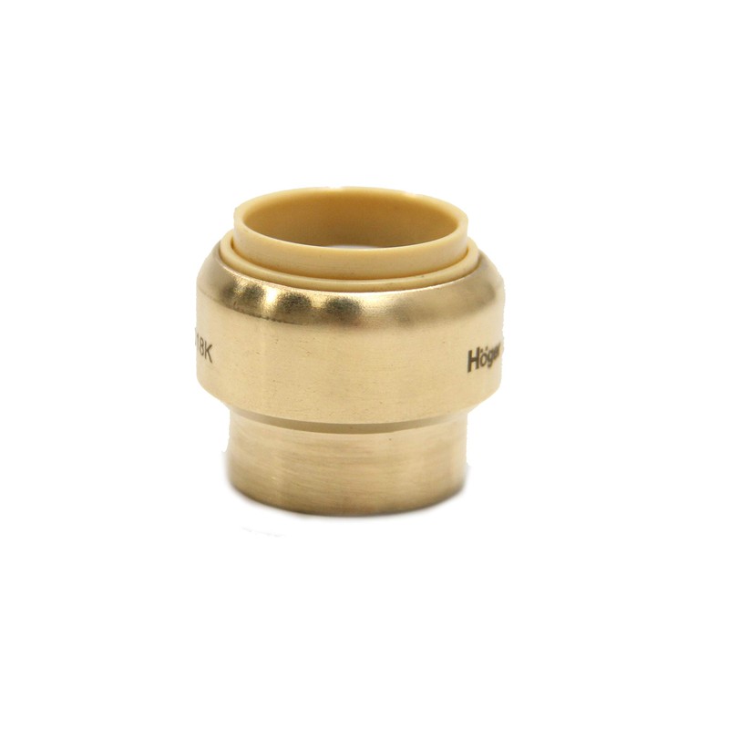 (Pack of 5) EFIELD 1/2 Inch Plug End Cap Push-Fit