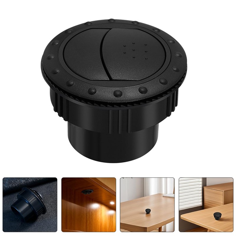 Alipis Air Conditioning Outlet Durable Round Dashboard Vent Cover for
