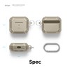 elago Solid Armor Case Compatible with AirPods 3 Case Cover
