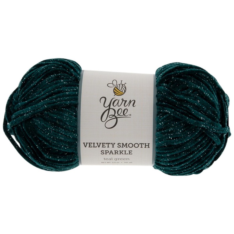 Yarn Bee 4 Medium Cotton & Metallic Polyester Yarn -