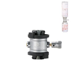 camping moon Butane Fill Adapter Gas Refill Adapter Pressure Relief Valve Butane Nozzle Fill Adapter Tip Convert Cassette Canister/Isobutane Canister Into Inflatable Tank