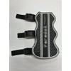 ASD Archery Arm Guard. Single, 3 strap. Grey. 18cm x