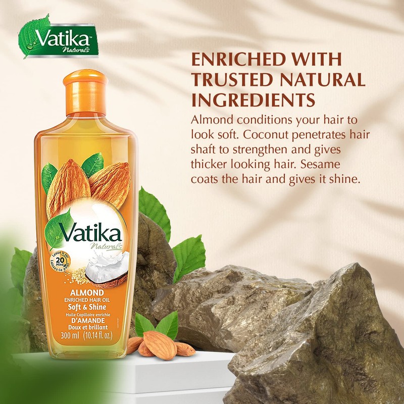 Dabur Hair Oil, Natural Moisturizing, Strengthening Serum for Healthy Scalp,