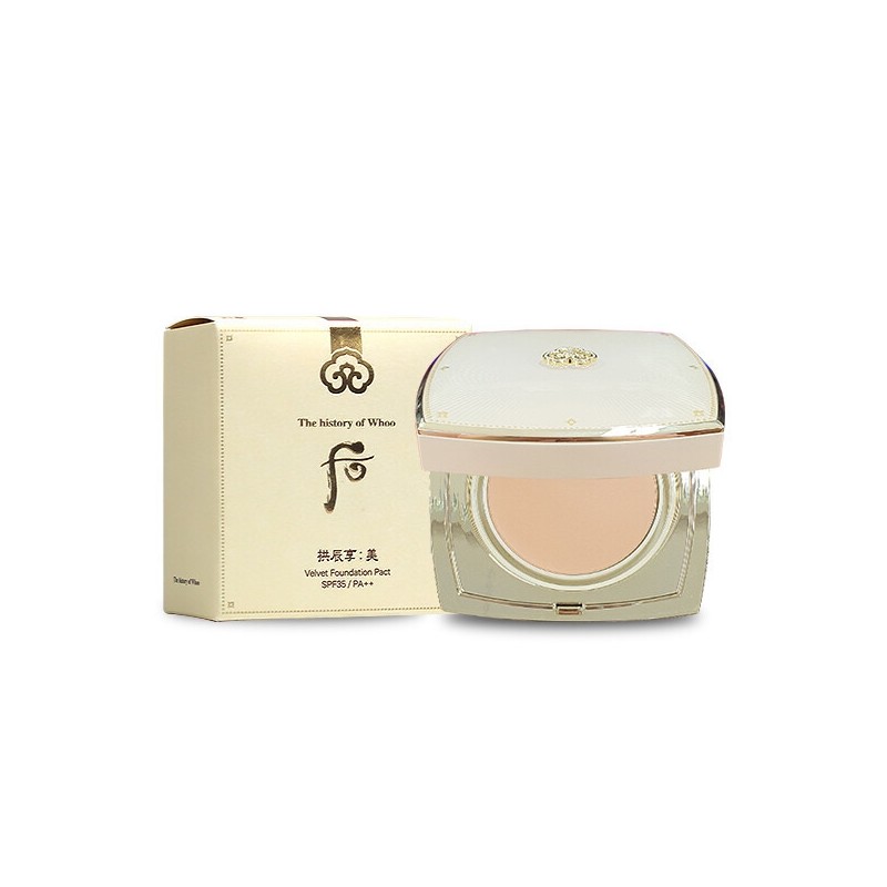Whoo Gongjinhyang Mi Velvet Foundation Pact / 후 공진향 미