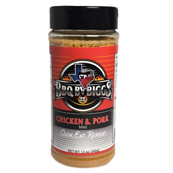 BBQ by Biggs Chicken and Pork Rub – Mild and