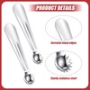 2PCS Stainless Steel Corer: Military-Grade Fruit & Vegetable Huller Tool