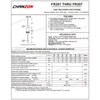 (Pack of 100) Chanzon FR207 Fast Recovery Rectifier Diode 2A