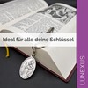 LUNEXUS Christopher Keyring 4.0 x 2.6 cm - Guardian Angel