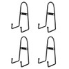 Mocoum 4 Pack Wall Mount Plate Display Stands, Medium Wall