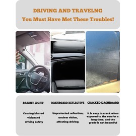 Dashboard Cover for Subaru Forester 2019 2020 2021 2022 2023 2024, Dash Board Cover Dash Mat Protector Compatible with Forester Sport Interior Dash Covers Decoration Accessories