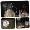 Zerodeko 2pcs Flannel Coffee Filter Strainer Bag Stainless Steel Frame
