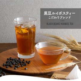 Tea Life Black Bean Rooibos Tea Blend, 100 Pieces (Non-Caffeinated Tea Bags), Set of 3 Bags