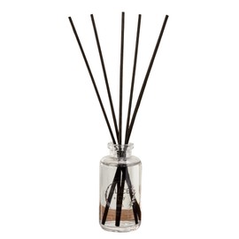Alice + Co. Reed Diffuser | Fairfield by Marriott | Lavender & Eucalyptus Reed Diffuser for Home | 4 oz. Glass Bottle | 12 Black Reeds