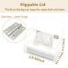 Wipes Holder, Wipes Container Refillable, Acrylic Dispenser Box for Disposable
