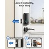 Veise Keyless Entry Door Lock with 2 Lever Handles -