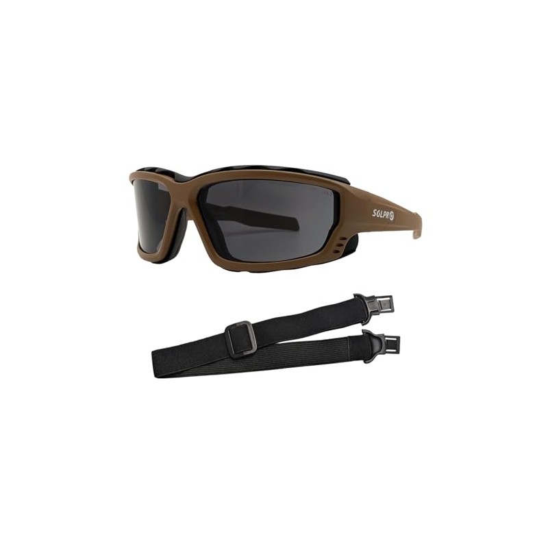 SOL PRO Anti-Fog Safety Motorcycle Riding Sunglasses Foam padded Goggle,