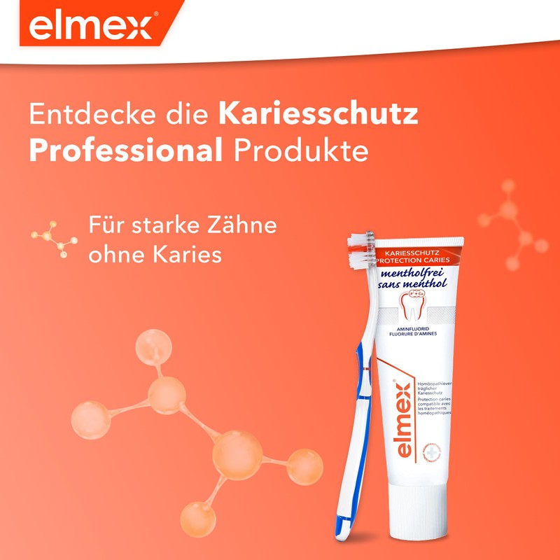 elmex menthol-free toothpaste, 1-pack (1 x 75 ml)