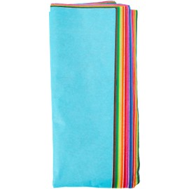 Spectra Deluxe Bleeding Art Tissue P0058506, 20 Assorted Colors, 20" x 30", 20 Sheets