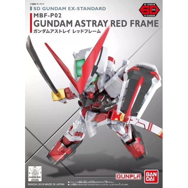 Bandai EX-Standard 007 Gundam Astray Red Frame Model Kit USA