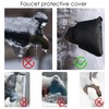 2 Pack Outdoor Faucet Frost Protection Cover, Double Layer Insulation