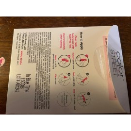 Color Street In Blue Time Accent set of 4 strips.