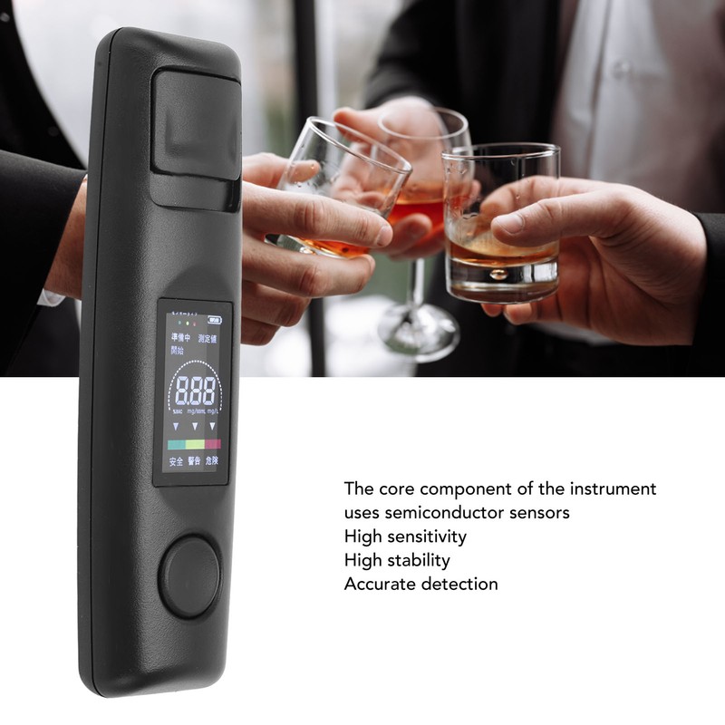 Alcohol Tester Easy Carry Non Contact Testing Healthy Safe Accurate