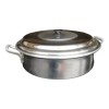 Alumexsan Arrocera Baja De Aluminio De 5 Litros, 28cm De