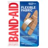 Band-Aid Brand Flexible Fabric Adhesive Bandages for Comfortable Flexible Protection