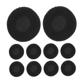 TEHAUX Foam Earphone Pads 10 Pcs Ear Cushion Covers Replaceable Earbuds Covers for Headphones Soft