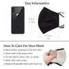 weddingstar 3 Pack Adult Washable Cloth Face Mask Reusable and