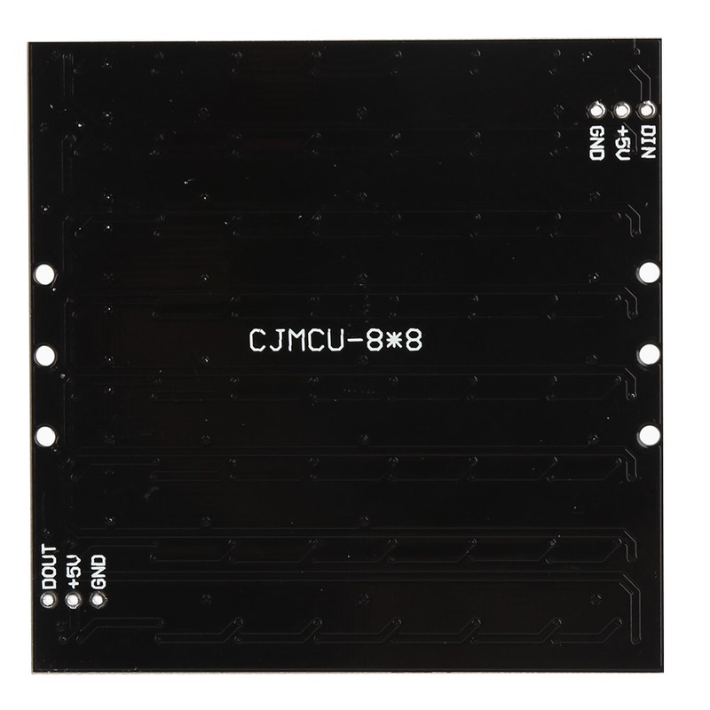 64Digit LED Development Board with Built In Full Color Driver