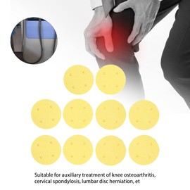 Electrodes Conductive Pads, TENS EMS Electrode Pads, Pack of 10 60 mm EMS Electrodes Conductive Pads Sponge Reusable Replacement for Interference Electrotherapy Instrument