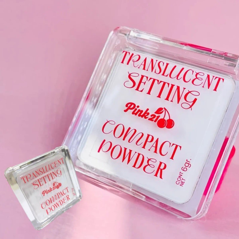 Polvo Fijador Traslucido Compacto Pink 21