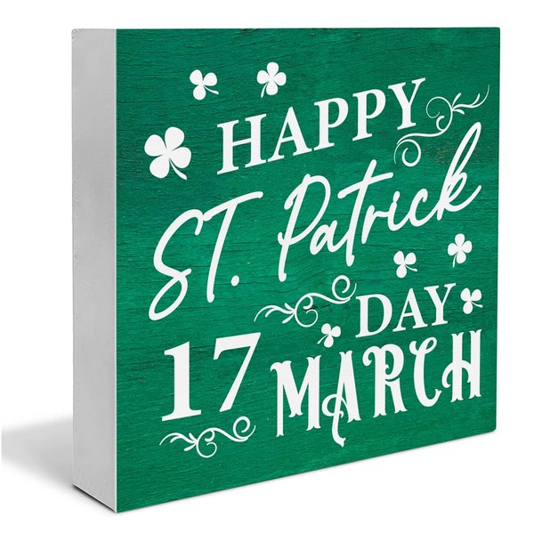 St. Patricks Day Decor Rustic Happy St. Patricks Day March