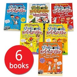 Stinkbomb and Ketchup-Face Collection - 6 Books Set - Paperback - GOOD