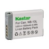Kastar 1 Pack NB-13L Battery and LCD Triple USB Charger