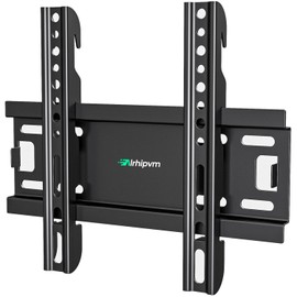 Alrhipvm Fixed TV Wall Mount for 14-43 Inches Flat Screen TVs, Low Profile TV Mount Bracket Hold Up 55lbs, Wall Mount Bracket Flush Mount Space Saving, Max VESA 200x200mm