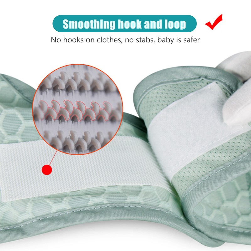 Baby Walking Harnesses Lightweight Adjustable Detachable Crotch Pad Handheld Toddler