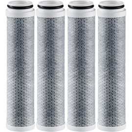 Cobbe 4 Pack Replacement Filters for Handheld Shower Head - 2.0 Carbon Shower Head Filter System - Removes Over 99% Chlorine - Reduces Dry Itchy Skin from Hard Water