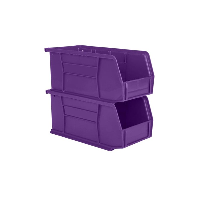 Hudson Exchange 11" x 5-1/2" x 5" Plastic Stackable Storage