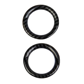 TOTMOX Car Inner Front Door Speaker Cover Trim Compatible with Dodge Durango 2014-2022, Carbon Fiber